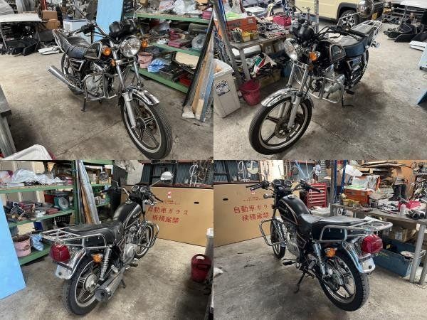 スズキ GN125 2F 型式不明 バーエンド S215-91