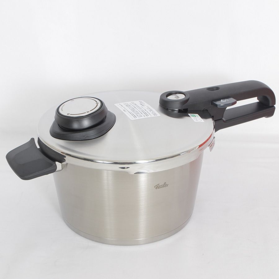 未使用品　フィスラー(Fissler) 圧力鍋　コンフォート　6L　ガラス蓋付き 未使用品 FISSLER 圧鍋 6.0L 未使用品フィスラー(Fissler) 圧力鍋
