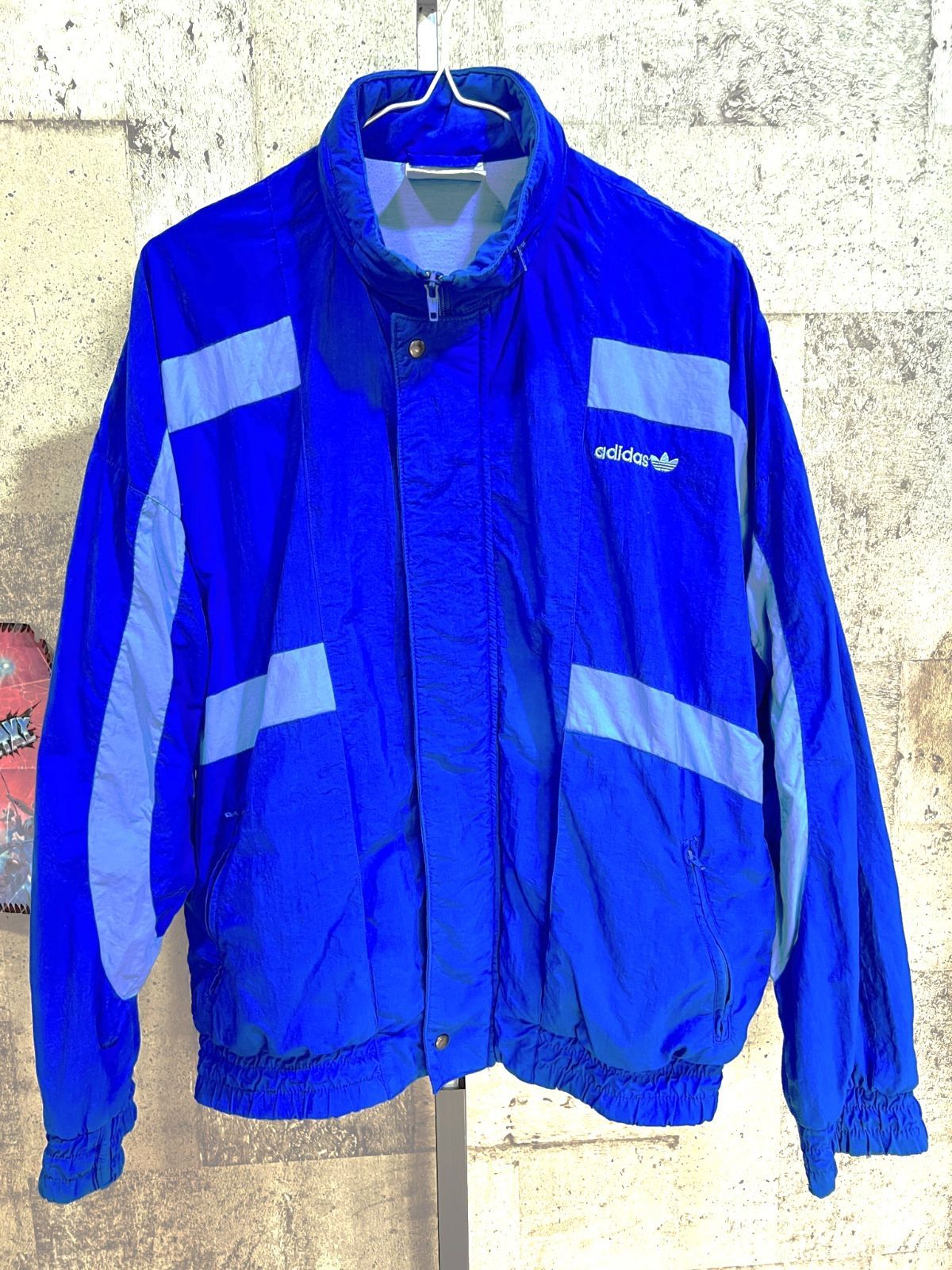 80'S 銀タグ アディダス ウインドブレーカー ジャケット 5