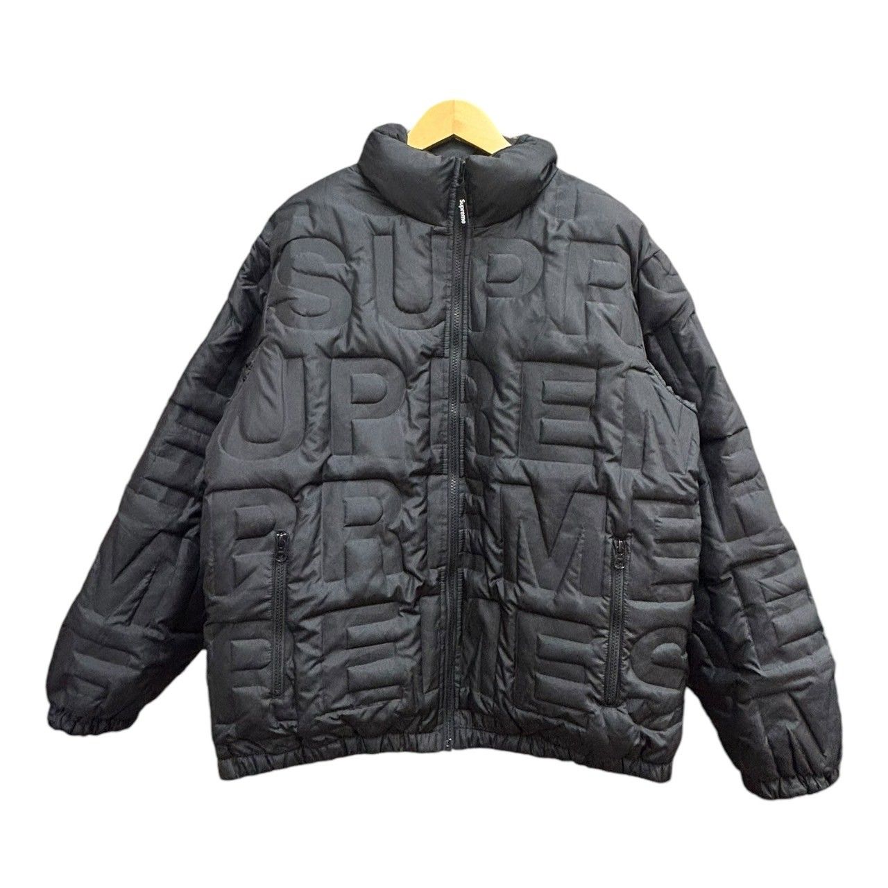 Supreme Bonded logo Puffy Jacket M 19ss
