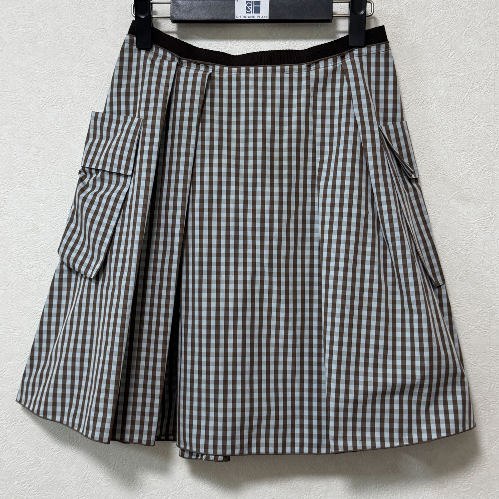 フォクシー スカート チェック 38 美品】FOXEY NEW YORK フォクシー