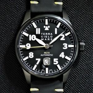 T.C.M テッラ チエロ マーレ TERRA CIELO MARE TC7103TR03PA アヴィアトーレ マークⅡ トロピカル 自動巻き