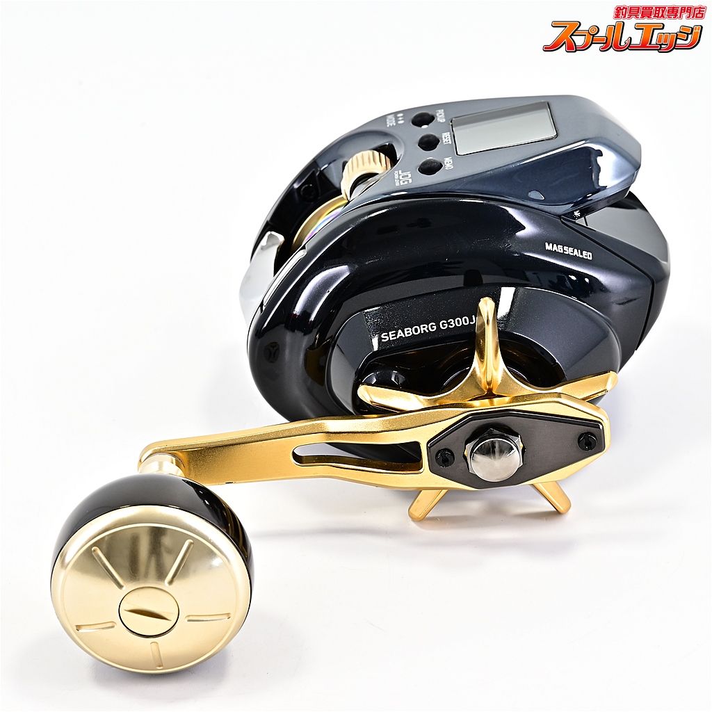 【ダイワ】 21シーボーグ G300J 使用距離51.7km 使用時間76時間 DAIWA  