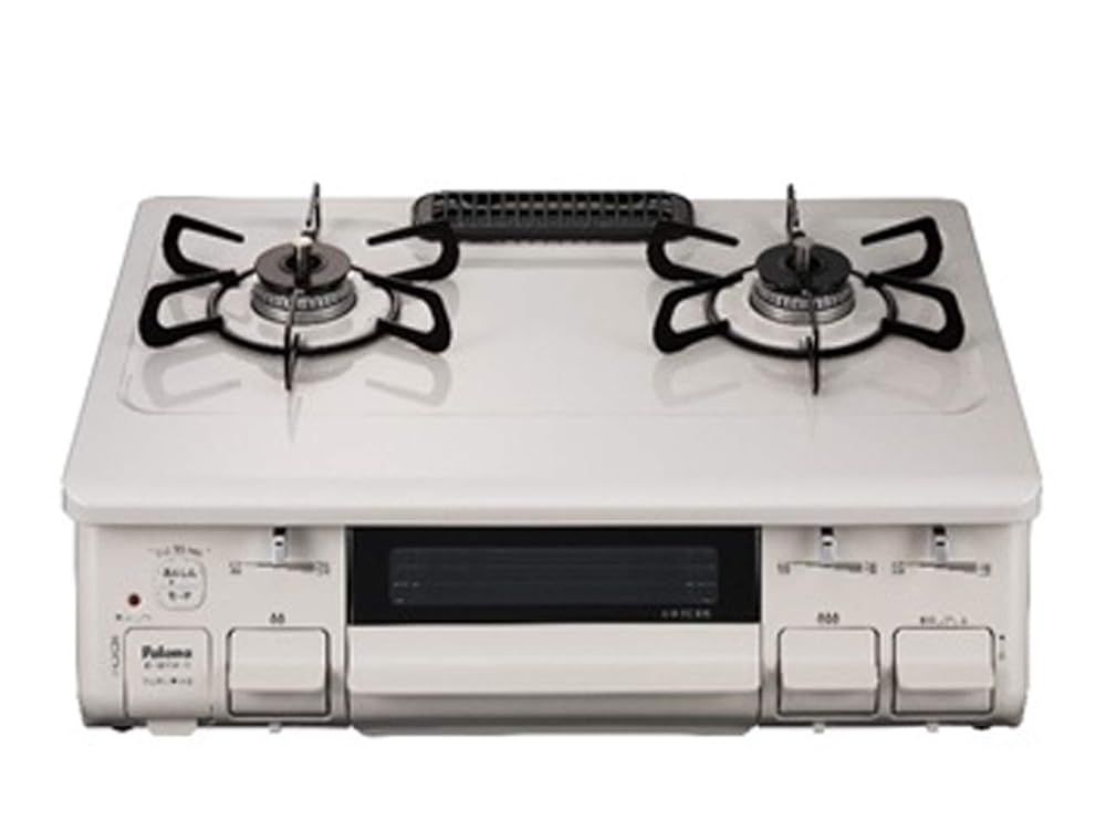 パロマ ガステーブル シロノ 水無し片面焼き 59cm 都市ガス 12A13A 右強火 IC-S87SH-R-12A13A