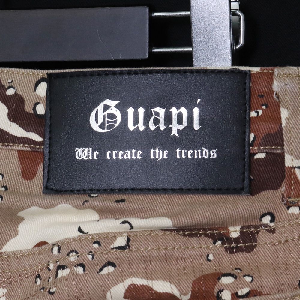 GUAPI フレアデニムパンツ サイズ28 - メルカリ 