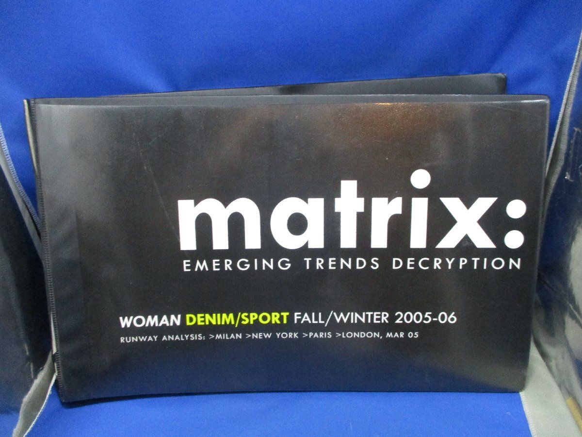 ランウェイ 写真集 2005年 ミラン NYパリ ロンドン matrix wo