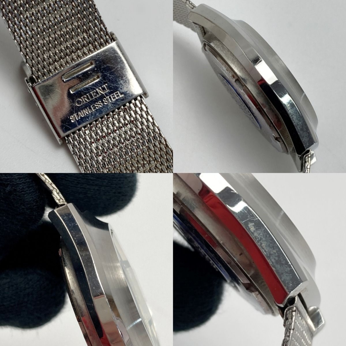 ORIENT オリエント クロノエース デイデイト 23石 カットガラス