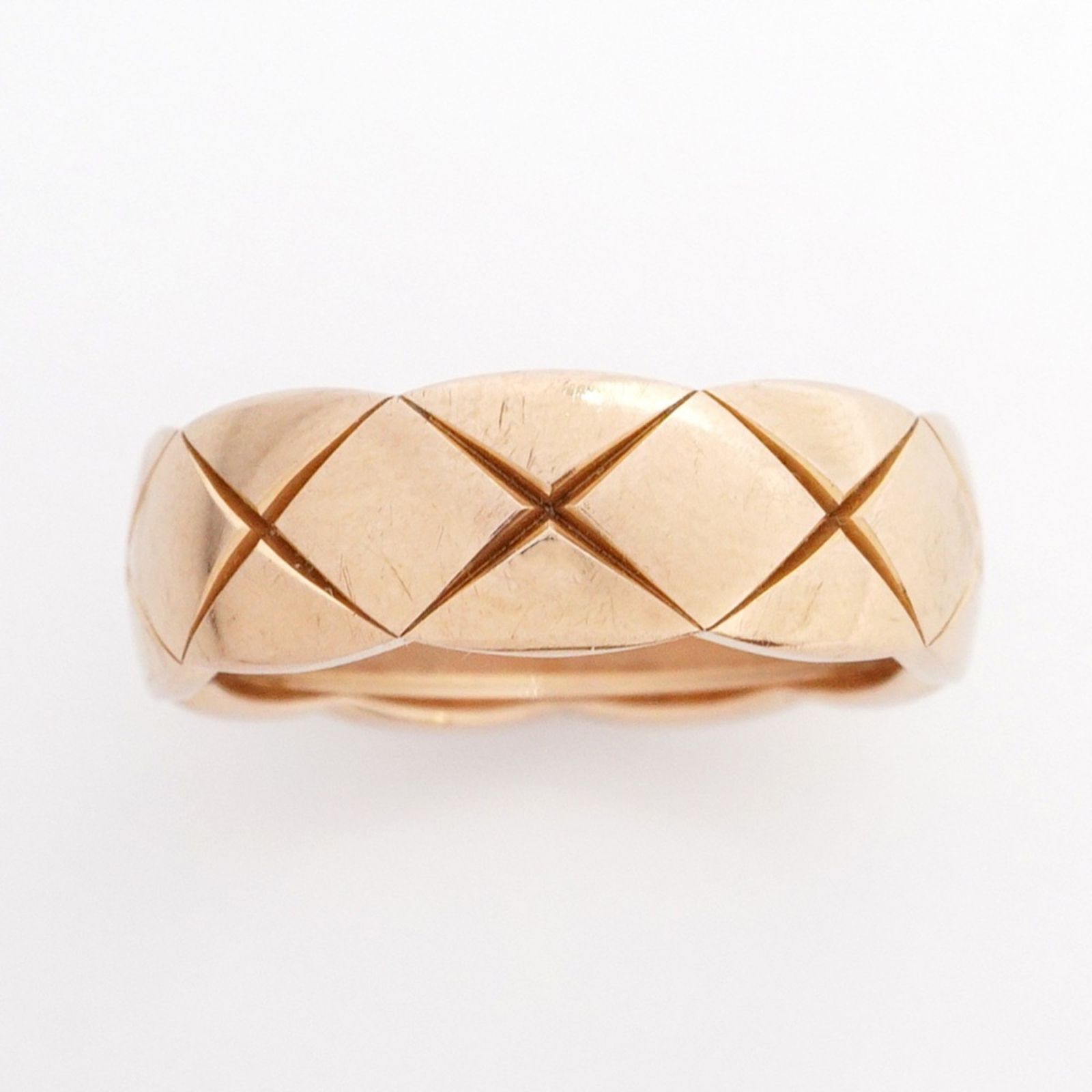 シャネル Chanel シャネル リング ココクラッシュ 18KPG ピンクゴールド ＃56レディース