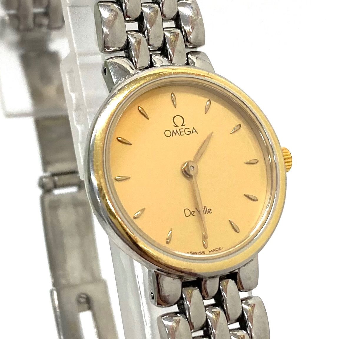 OMEGA デビル レディース ゴールド＆シルバー OMEGA オメガ デビル