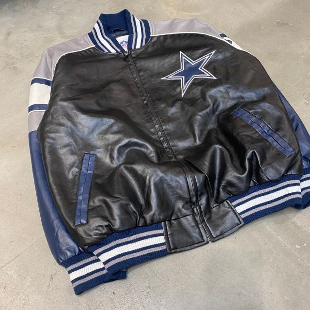 NFL オールレザースタジャン