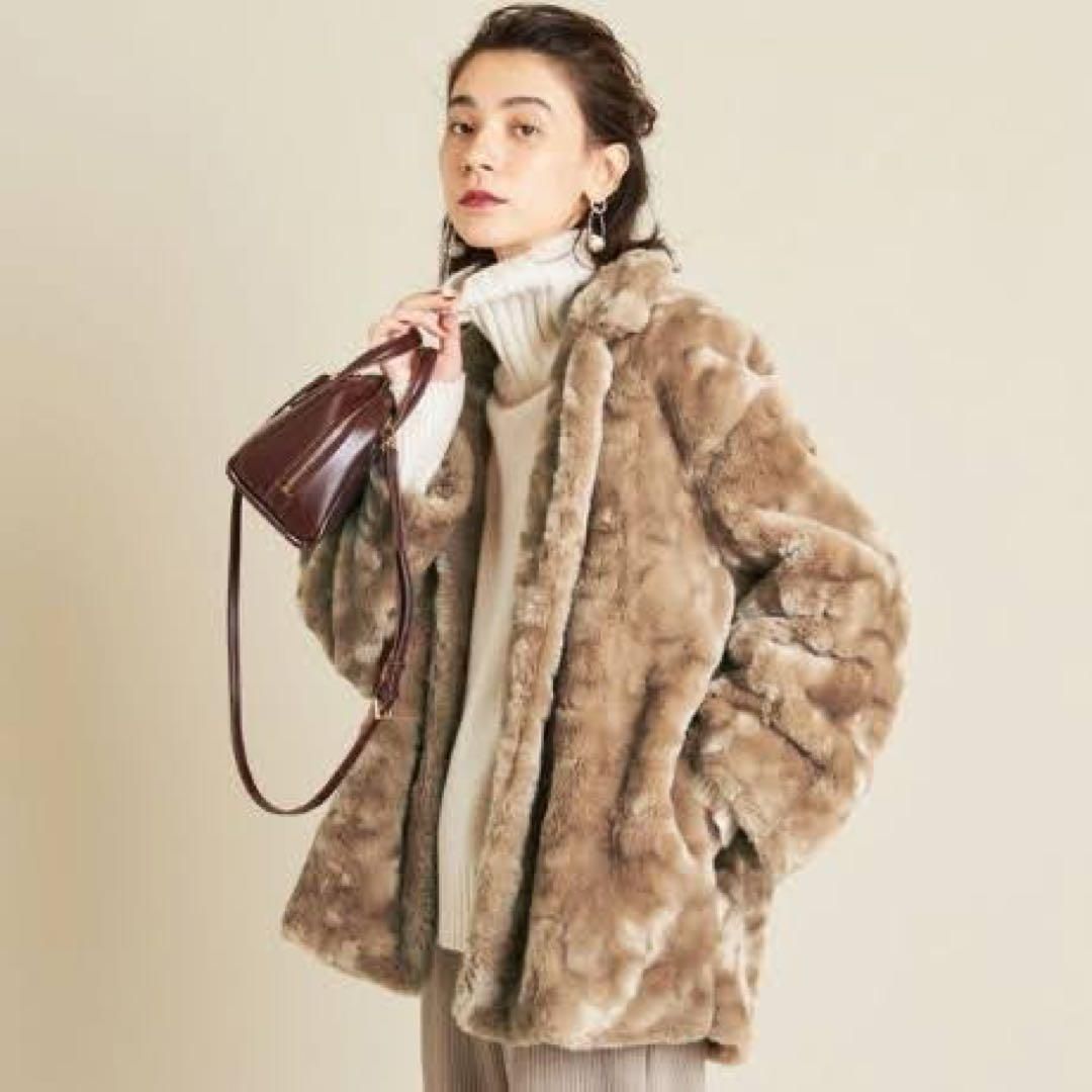 6 ROKU 6 ROKU BEAUTY&YOUTH フェイクファーコート レディース BEAUTY