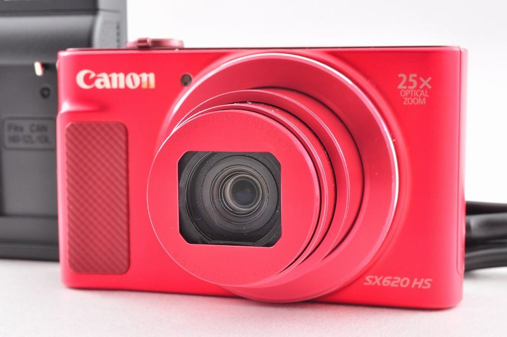 Canon キヤノン PowerShot SX620 HS レッド 2020万画素 | 光学25倍ズーム | Wi-Fi対応 コンパクトデジタルカメラ
