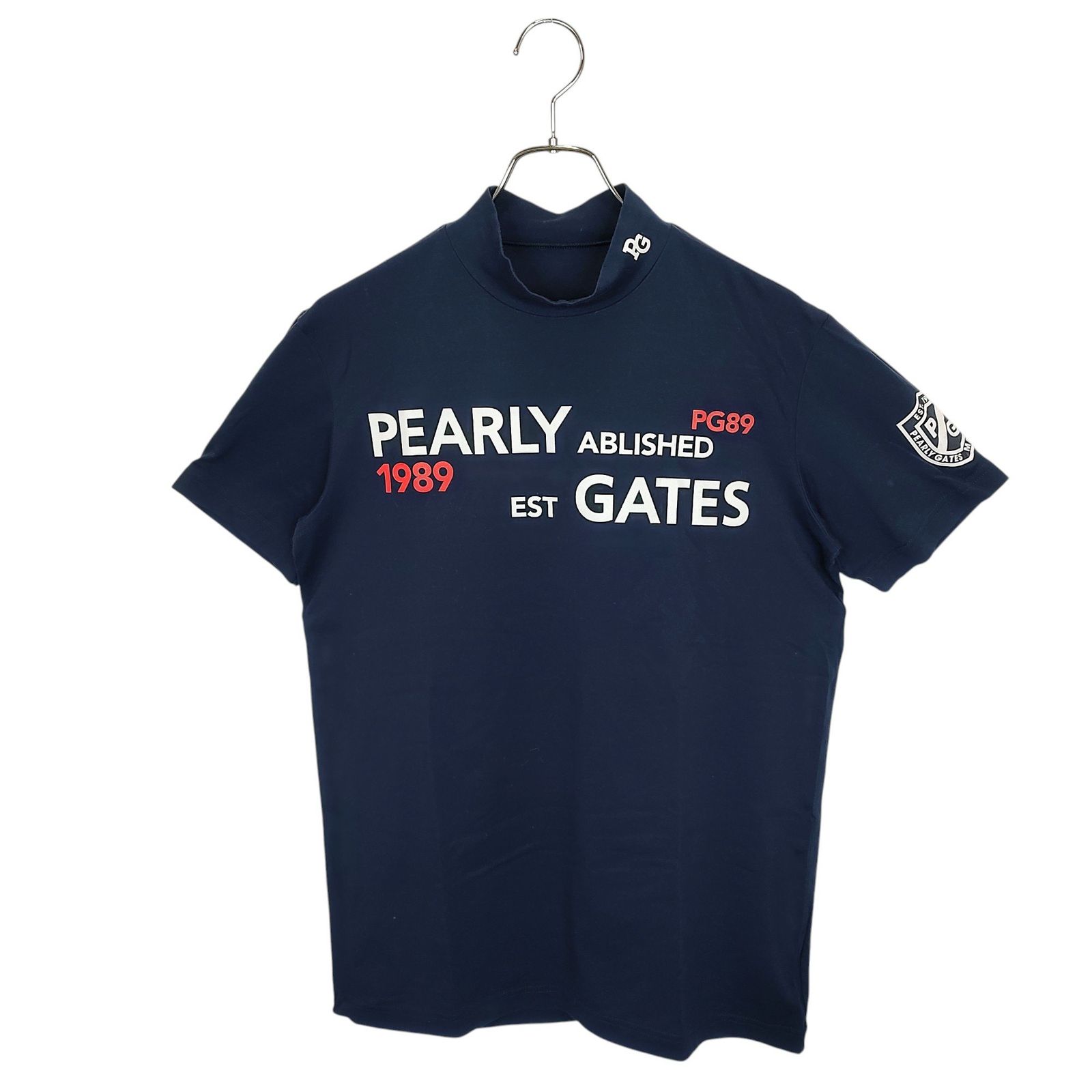 格安人気 PEARLY GATES T モックネック 半袖 22SS ゴルフ パーリーゲイツ レディースウェア