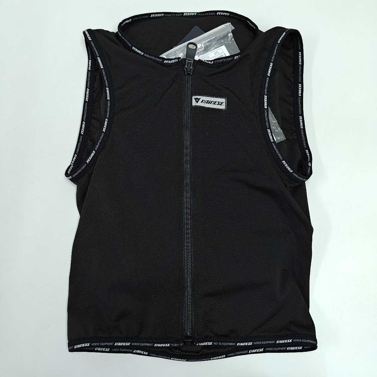 ♥ エクイライン ALTER-REAL WAISTCOAT E1 バックプロテクター EQUILINE S ブラック キッズ ジュニア 乗馬 馬術 アウター