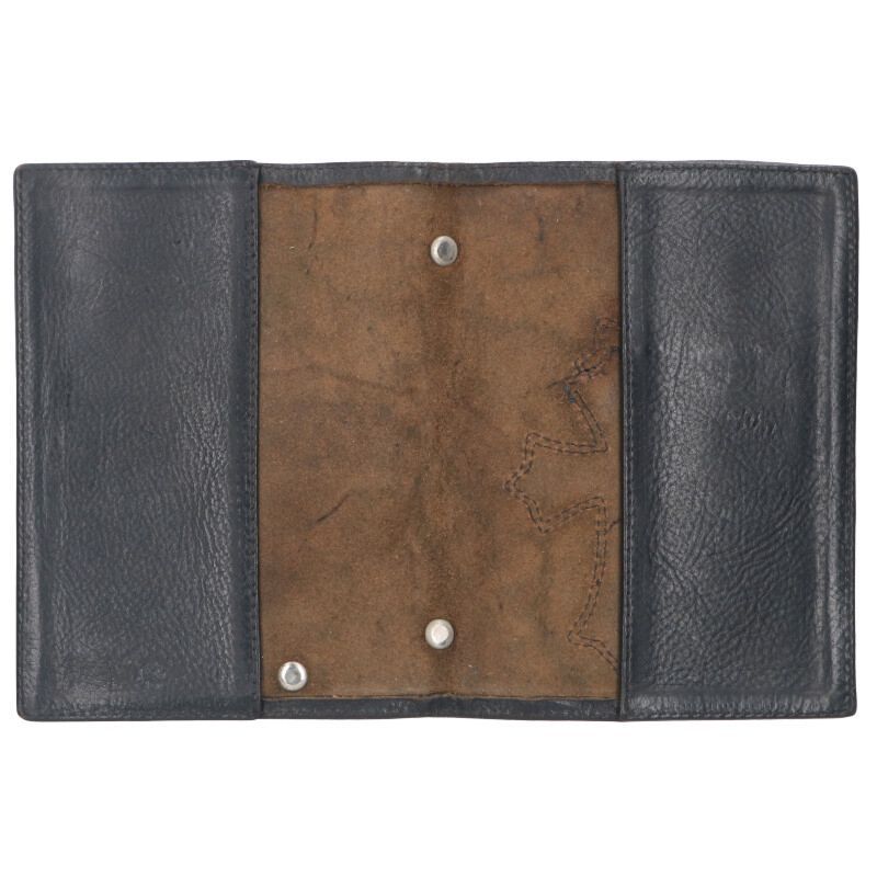 【美品】クロムハーツ クロスパッチレザーパスポートケース CHROME HEARTS クロムハーツ Cross Patches Leather Passport