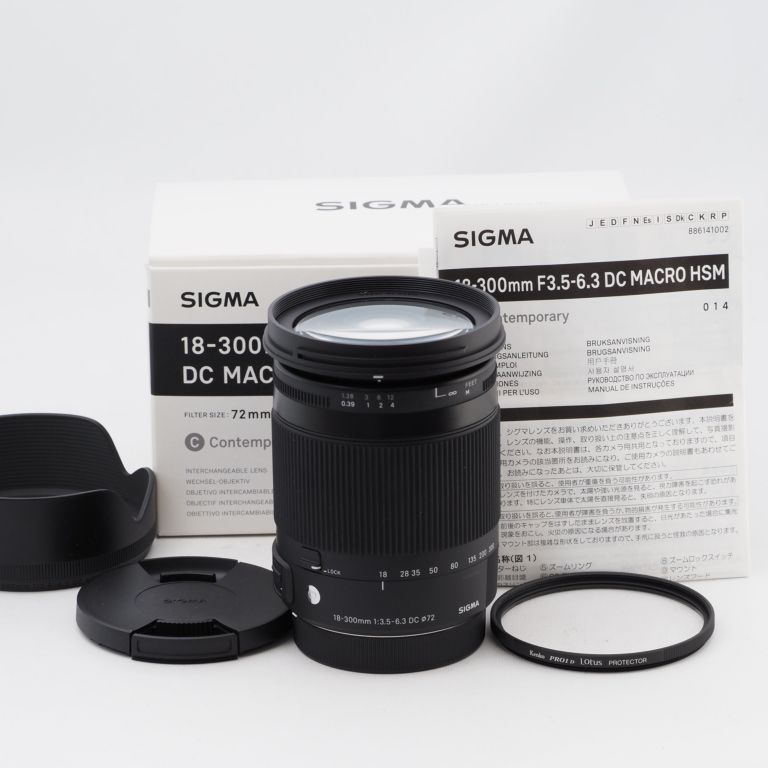 SIGMA シグマ 18-300mm F3.5-6.3 DC MACRO OS HSM Contemporary C014 ...