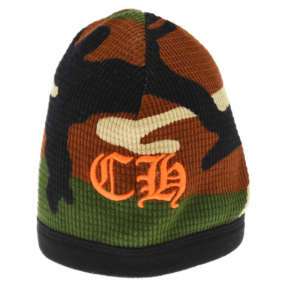 CHROME HEARTS (クロムハーツ) PPO BEANIE MattyBoy Camo カモフラ ビーニー ニットキャップ 帽子 迷彩  マルチカラー - メルカリ