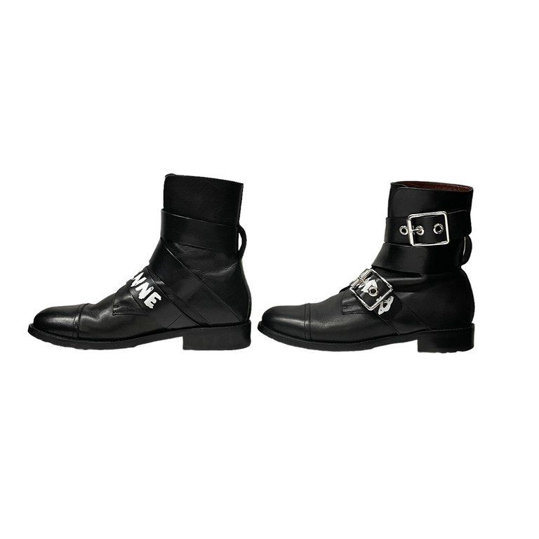 アレックス 出品 ✴︎ 【 新品 】 Vivienne Westwood Vivienne Westwood 19AW ALEX BOOT BLACK GRAFFITI CALF LEATHER