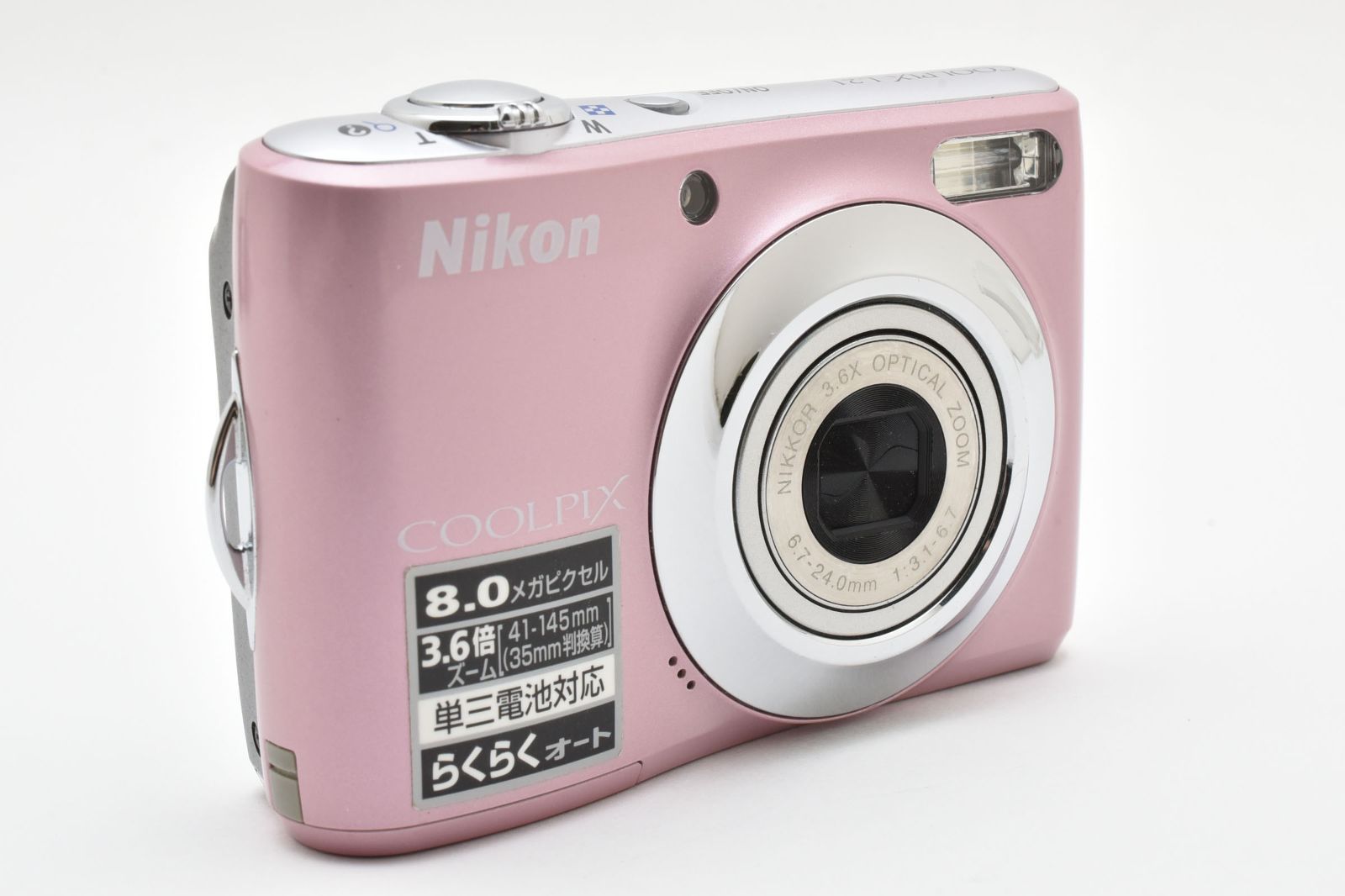 極美品】Nikon ニコン COOLPIX L21 ピンク 初心者におすすめ
