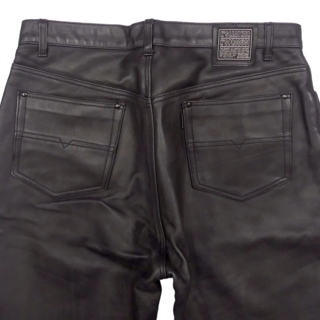 KADOYA カドヤ パンツ 本革 W36 革パンツ ライダース HH9616 - メルカリ