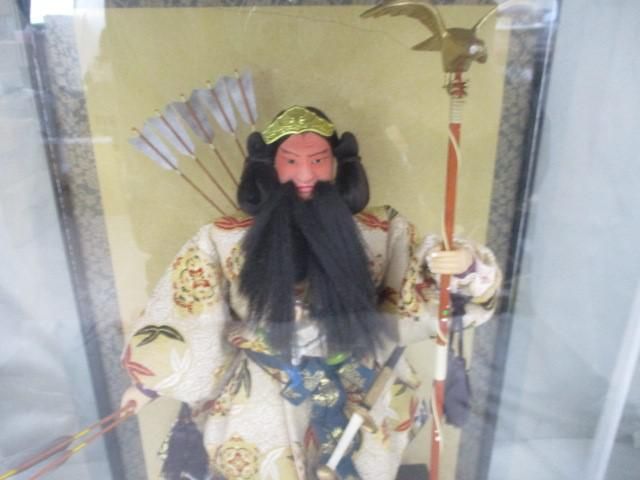 新品 五月人形 廣栄作 神天 神武天皇 5号 前扉ガラスケース 端午の節句 こどもの日 新品 五月人形 廣栄作 神天 神武天皇 5号 前扉ガラスケース