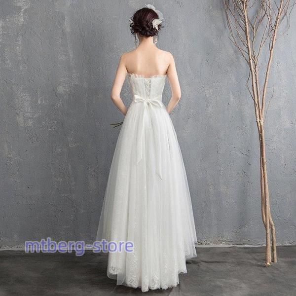 Aラインドレス パーティードレス ウェティグドレス ロングドレス 結婚式 二次会 挙式 花嫁 安い 大きいサイズ 発表会 おしゃれ 前撮り 披露宴 トレーン パーティードレス 二次会 Aラインドレス 花嫁 大きいサイズ カラー