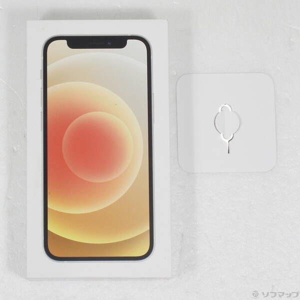 中古品〕 iPhone12 mini 64GB ホワイト MGA63J／A SIMフリー