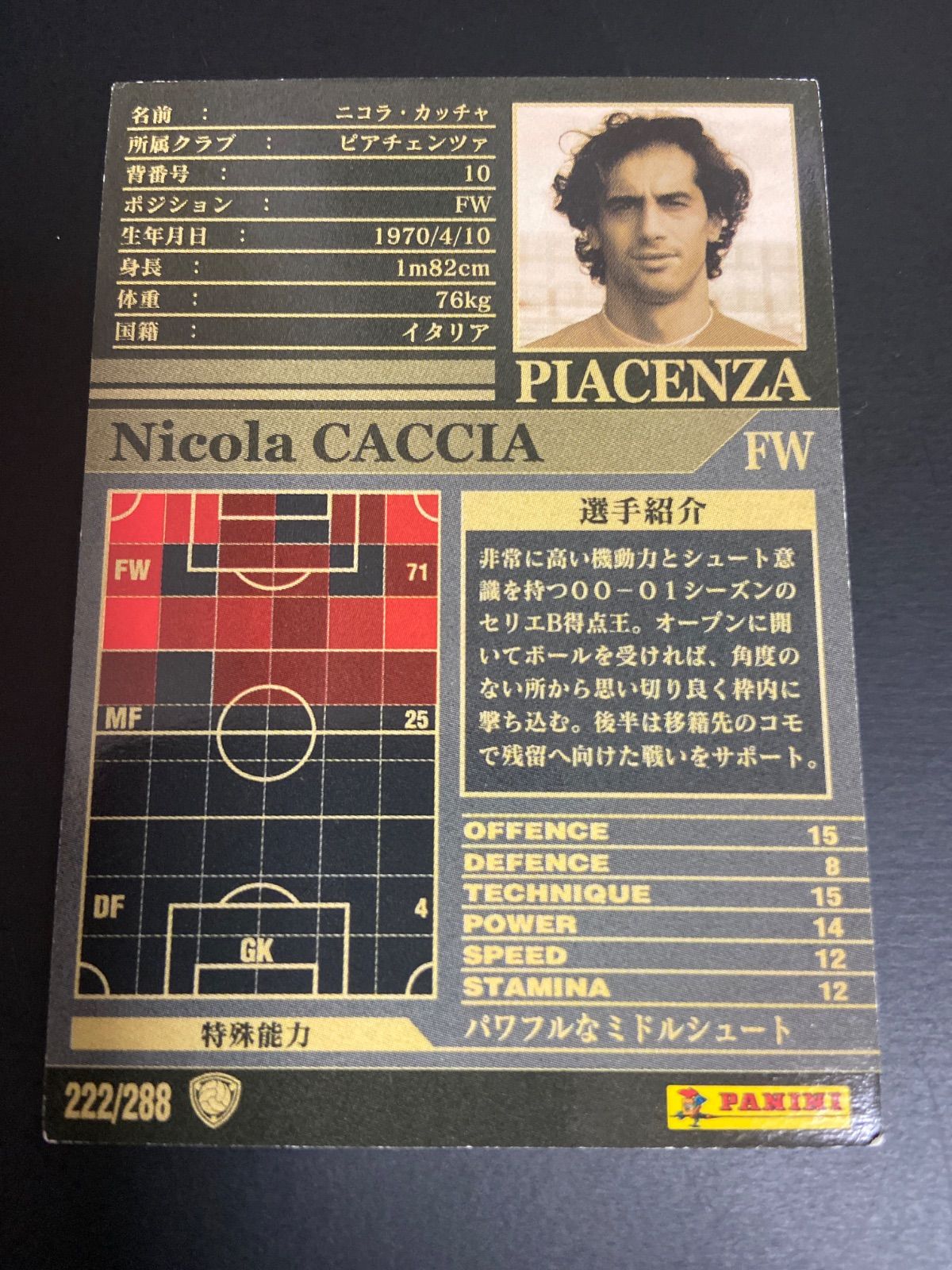 ☆中古☆ トレーディングカード サッカーカード WCCF セリエ A