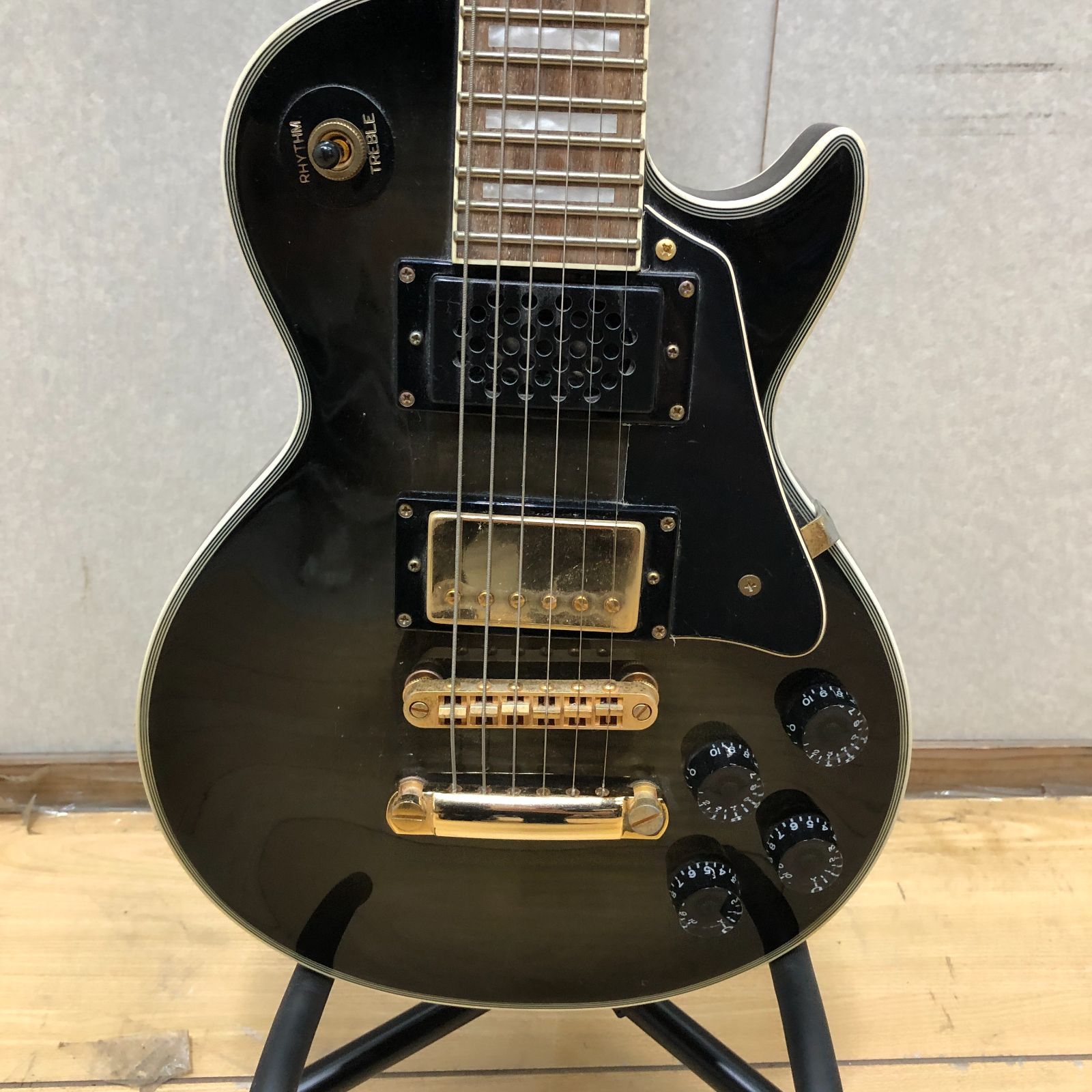 Paul Smith × ESP ミニギター スピーカー内蔵レスポールギター