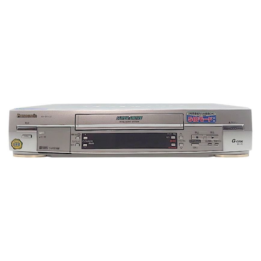 パナソニックビデオデッキNV-SV100