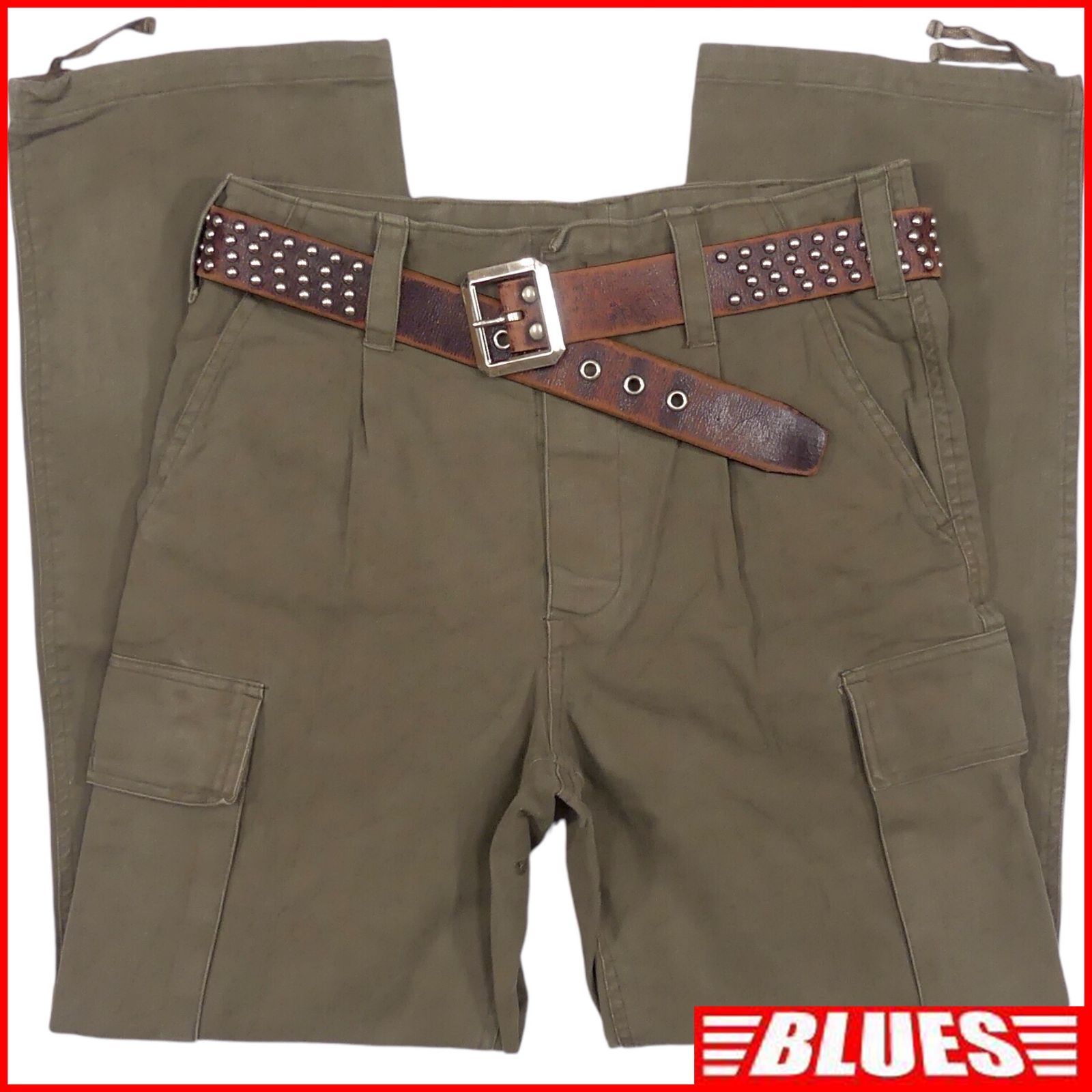 ドイツ軍 90s モールスキンカーゴパンツ 軍物 軍服 古着 メンズ