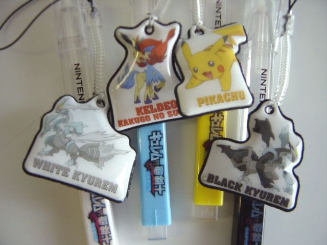 ♯Iuc19CTキャラタッチペン3DSポケモンBW2012年劇場版2全6種