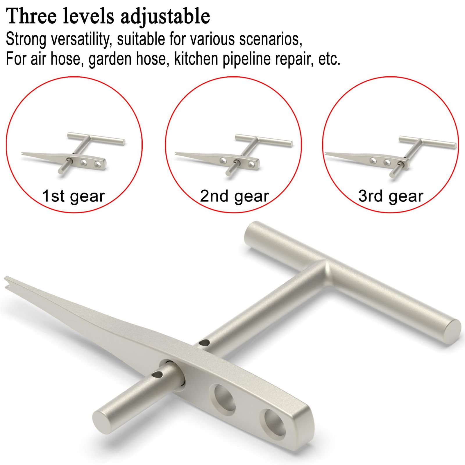 PKPKAUT 手動ワイヤーバインダーホースクランプ 古いツールリボーンザクランパー ステンレススチール ホースパイプワイヤーテンショナー ホームパイプラインメンテナンス用 WWW_NOITHATQUANGTHANH_NET