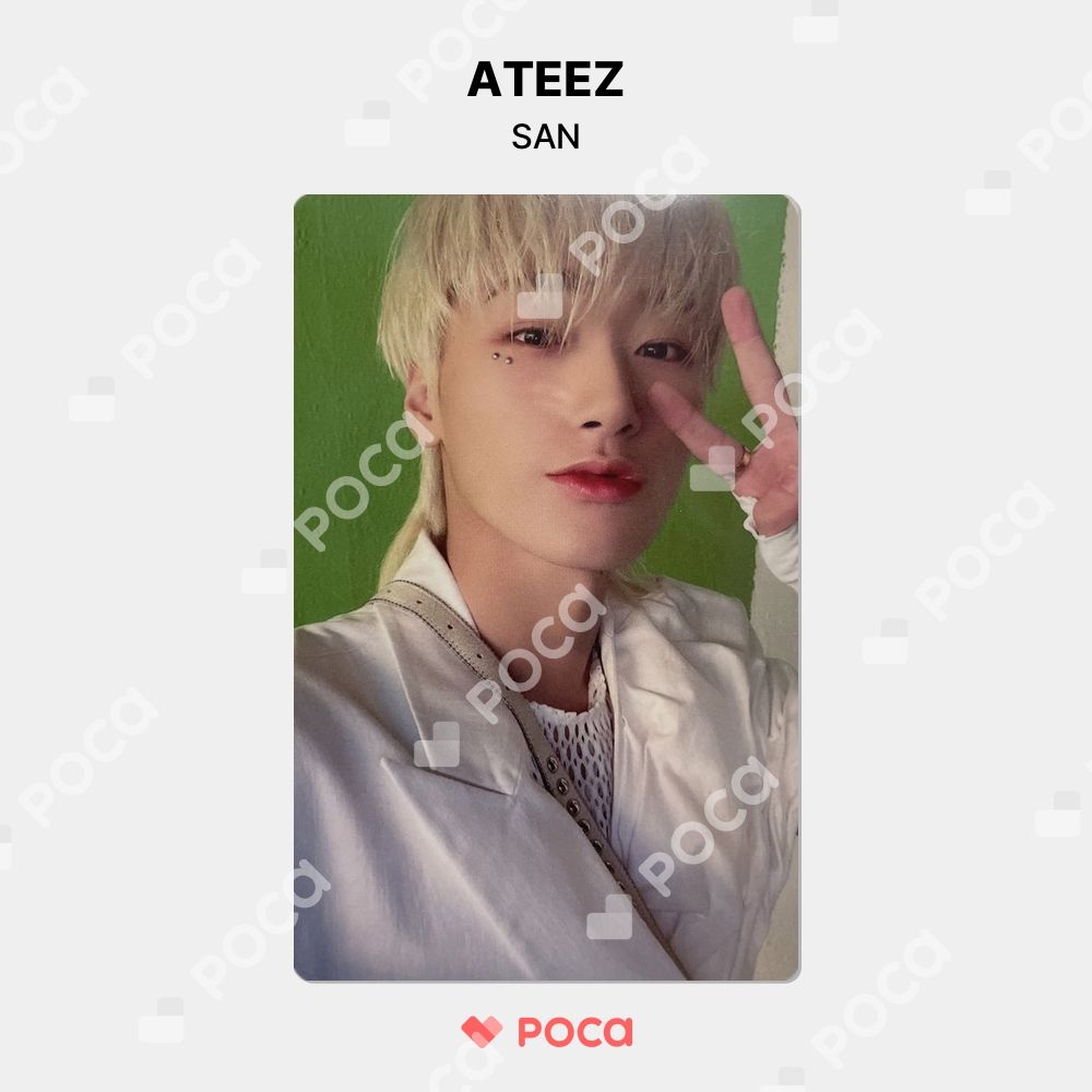 ATEEZ - ATEEZ アチズ サン MOVEMENT everline エバラ トレカ ATEEZ - ATEEZ アチズ サン MOVEMENT everline エバラ トレカの