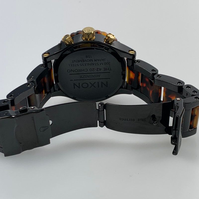 アナログクォーツ ブラウン