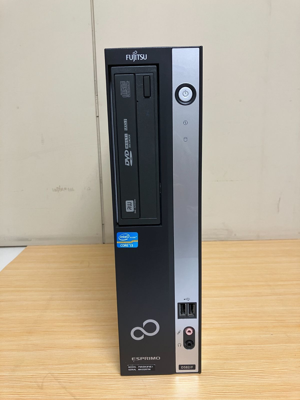 ジャンク品】FUJITSUデスクトップパソコンESPRIMO D582/F