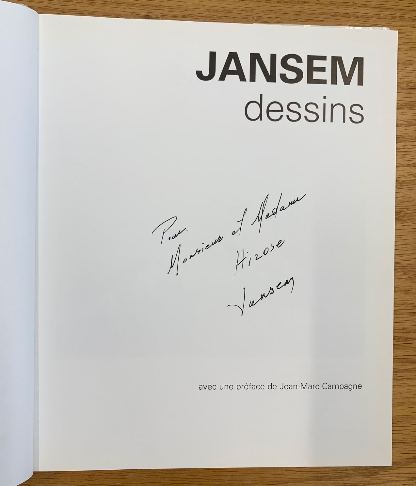 ジャン・ジャンセン 素描画集「JANSEM Dessins」1998年 ジャン・ジャンセン 素描画集「JANSEM Dessins」1998年の通販 by