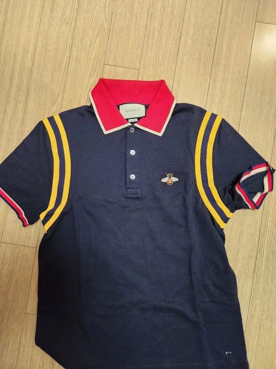 GUCCI グッチ 半袖ポロシャツ GUCCI ウール100% 半袖ポロシャツ XS