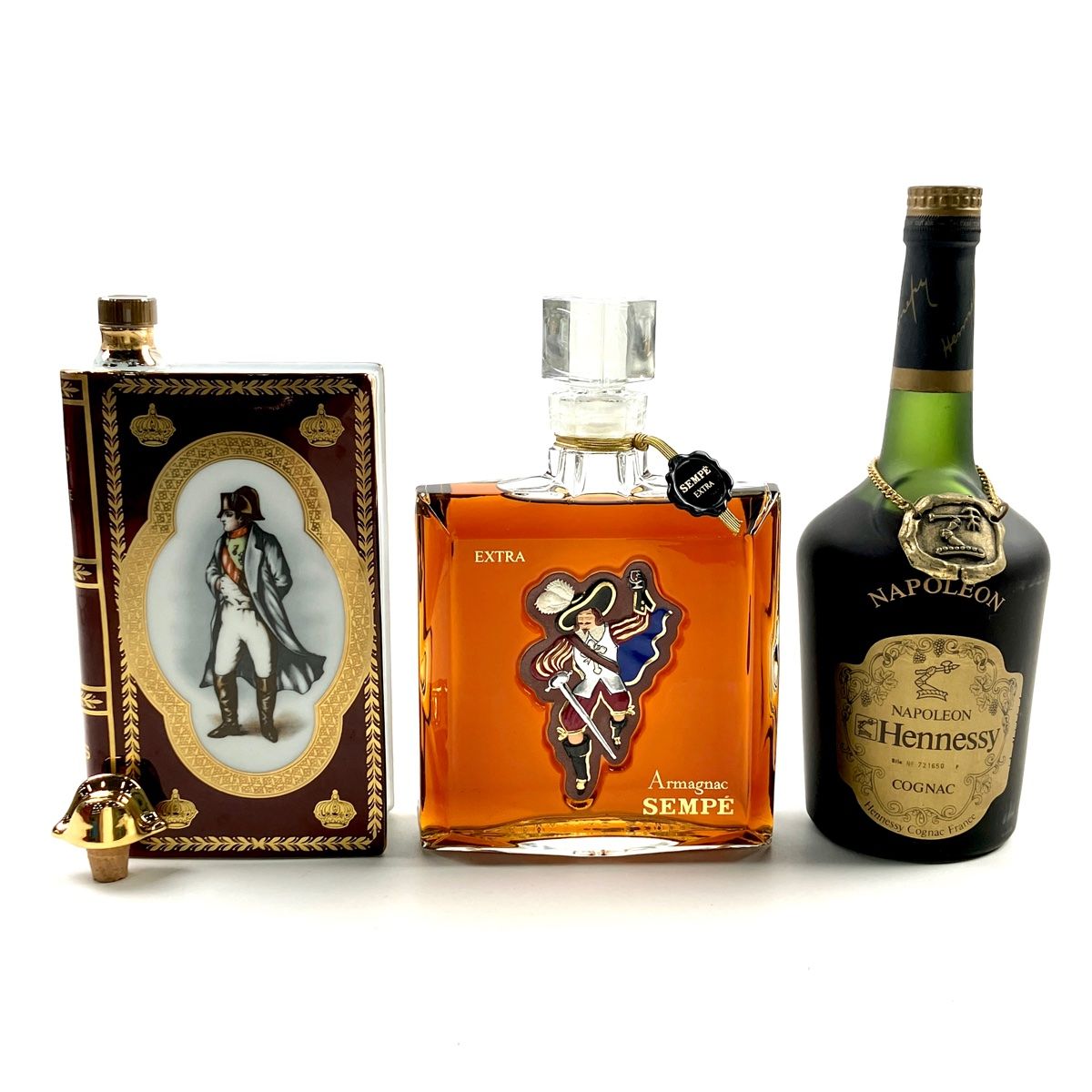 Armagnac sempe 古酒？　700ml？　3本セット Armagnac sempe 古酒？ 700ml？ 3本セット Armagnac sempe 古酒