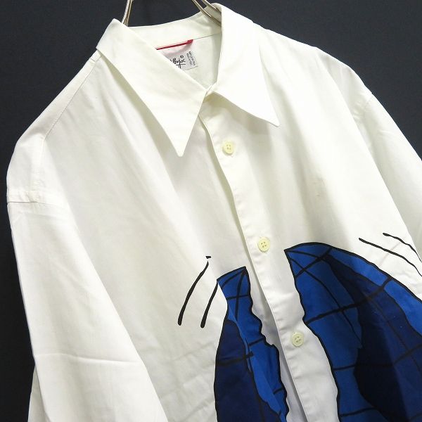 sx カステルバジャック JC de Castelbajac 長袖 シャツ L 白