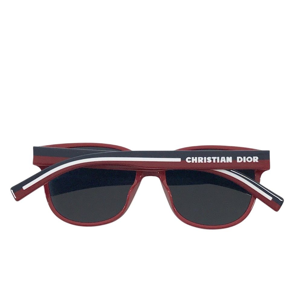 Dior Homme ブラックサングラス DIORFLAG1 Dior HOMME ディオールオム DIORFLAG1 サングラス ネイビー系 55□17