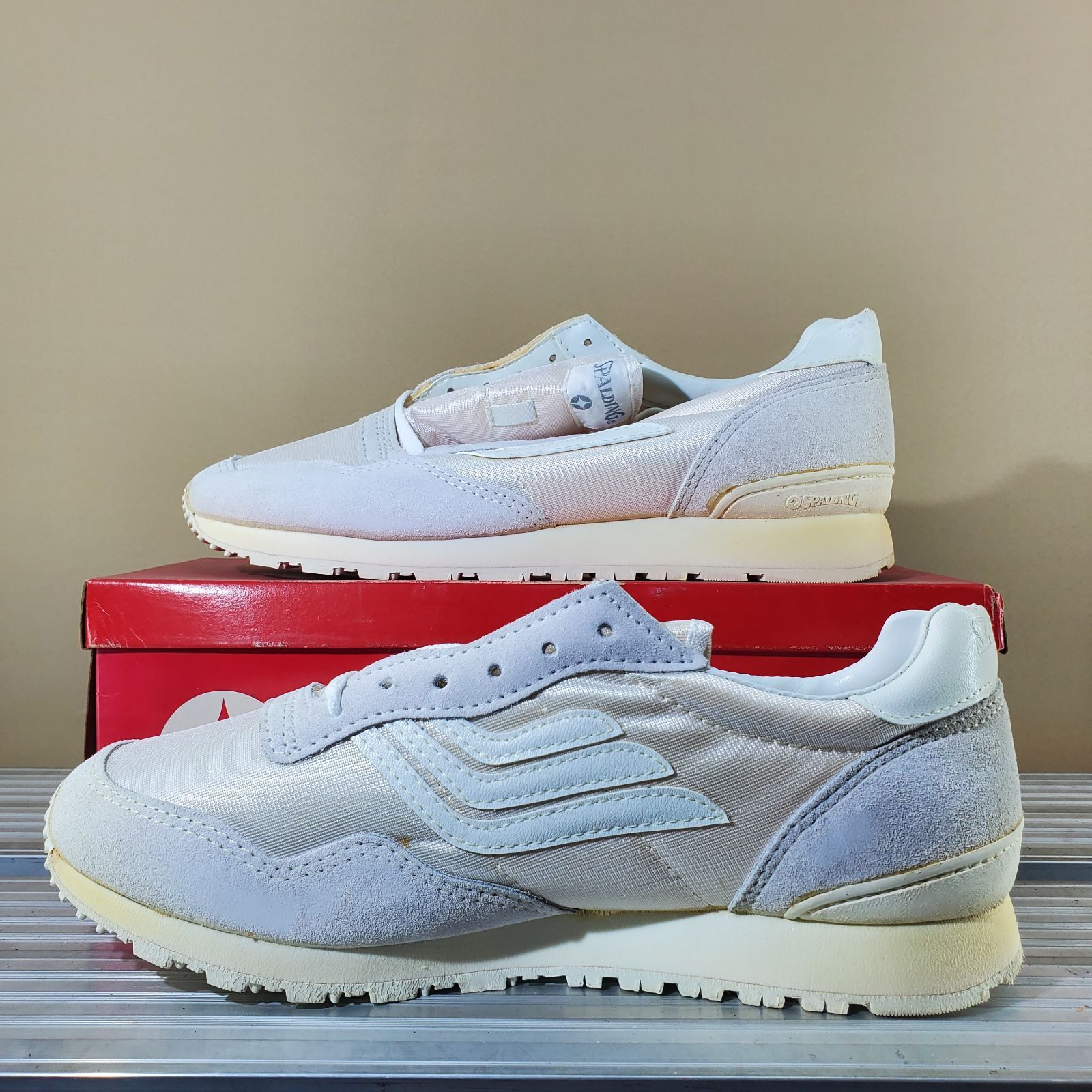 70~80s!】スポルデイング JIN-7083 27cm 箱付きデッドストック 70~80s!】スポルデイング JIN-7083 27cm 箱付きデッドストック