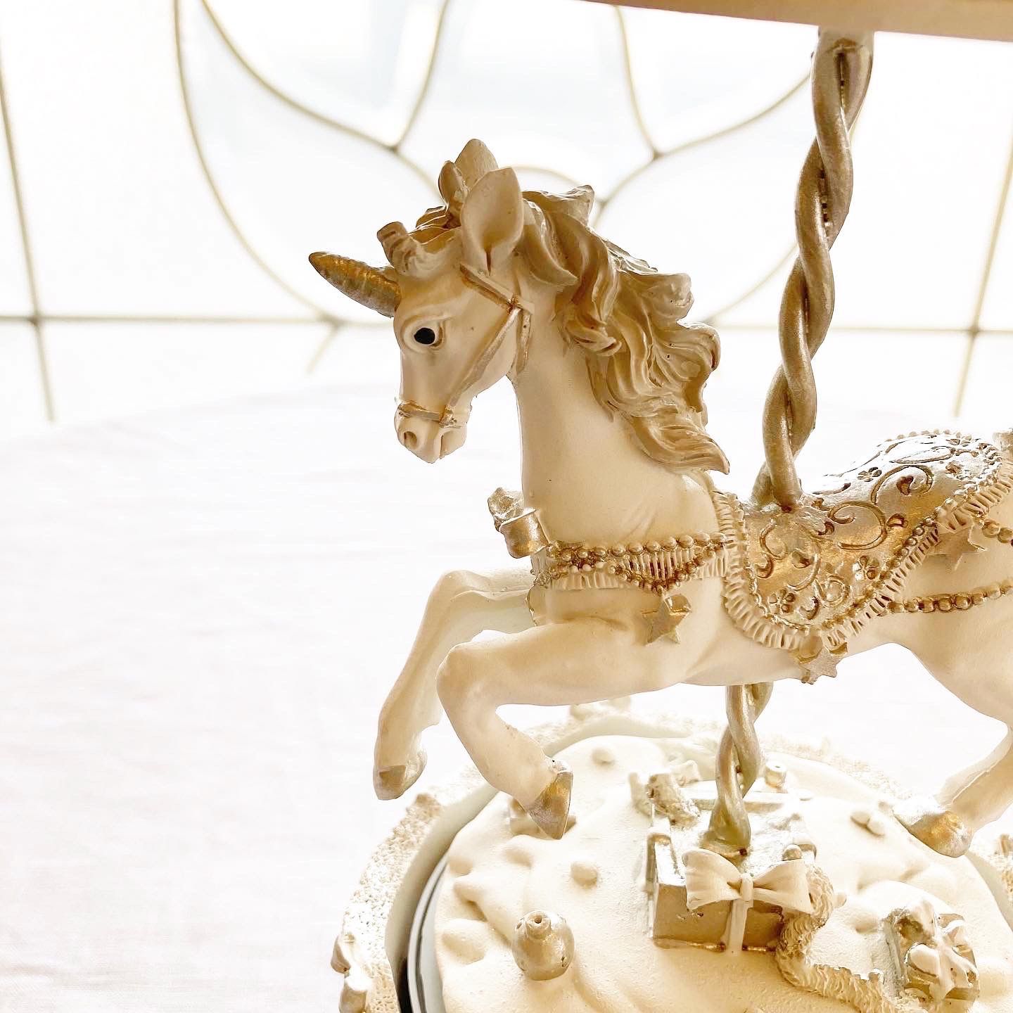 カルーセルユニコーンオルゴール 125-131 カルーセルユニコーンオルゴール 125-131