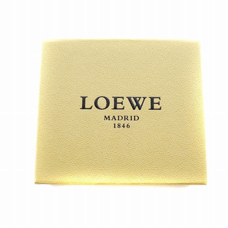 シンプルで洗練された【LOEWE】ロゴ◇レザー◇カードホルダー ロエベ LOEWE 定期入れ IDカードホルダー パスケース レザー