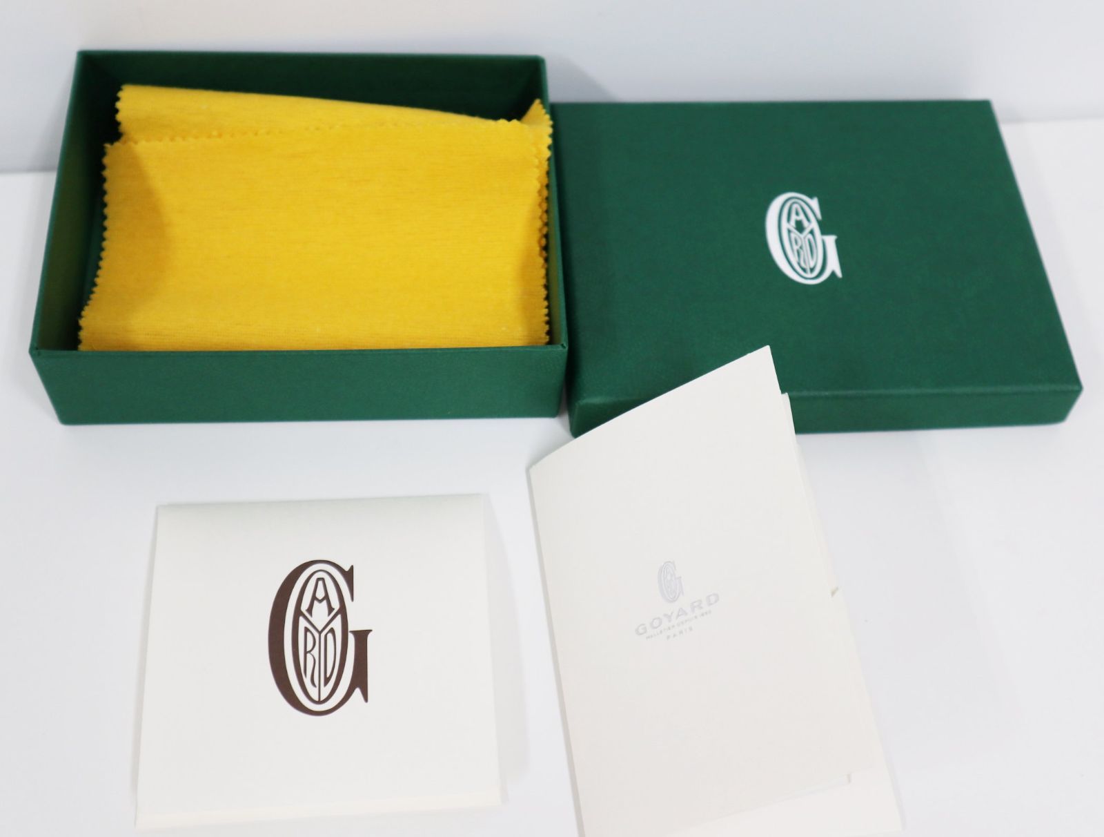 ゴヤール GOYARD セナナノキーポーチ ネイビーブルー