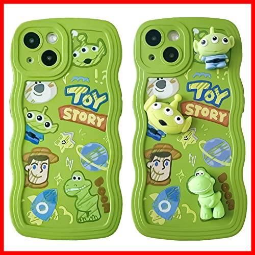 【特価セール】エイリアン エイリアン スマホケース シリコン ケース 柔らかい殻 iPhone 15 15 用 ケース かわいい 用 耐衝撃 傷防止 レンズ保護 iPhone カバー スマホケース
