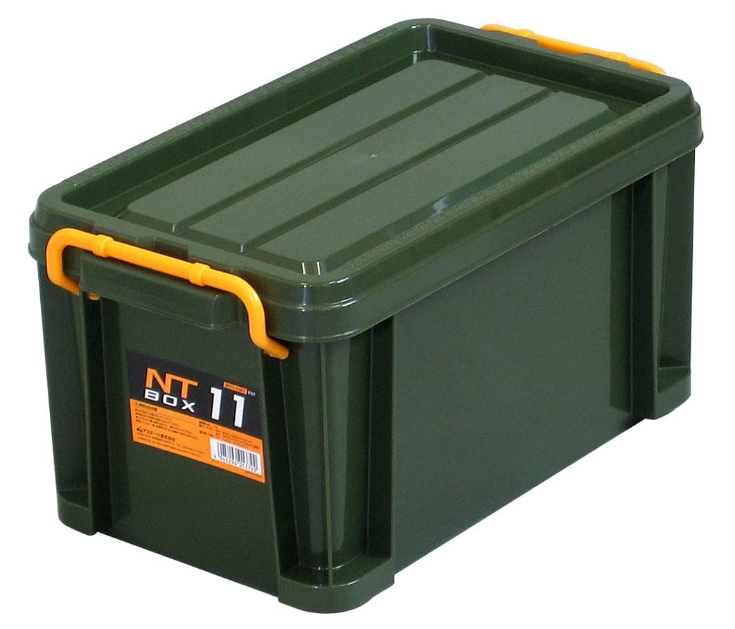 JEJアステージ NTボックス 11 工具 レジャー DIY おもちゃ フタ付き 屋外 バックル 約20×D約34.9×H約18.1cm 12個セット NEXPOTALLINN_EU