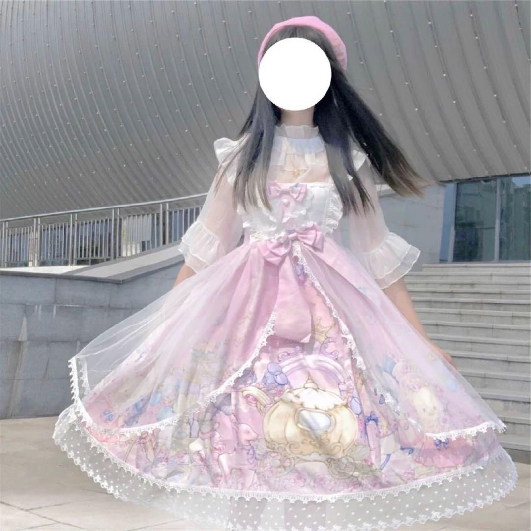 ♥ お出かけに♪パステルロリータワンピース