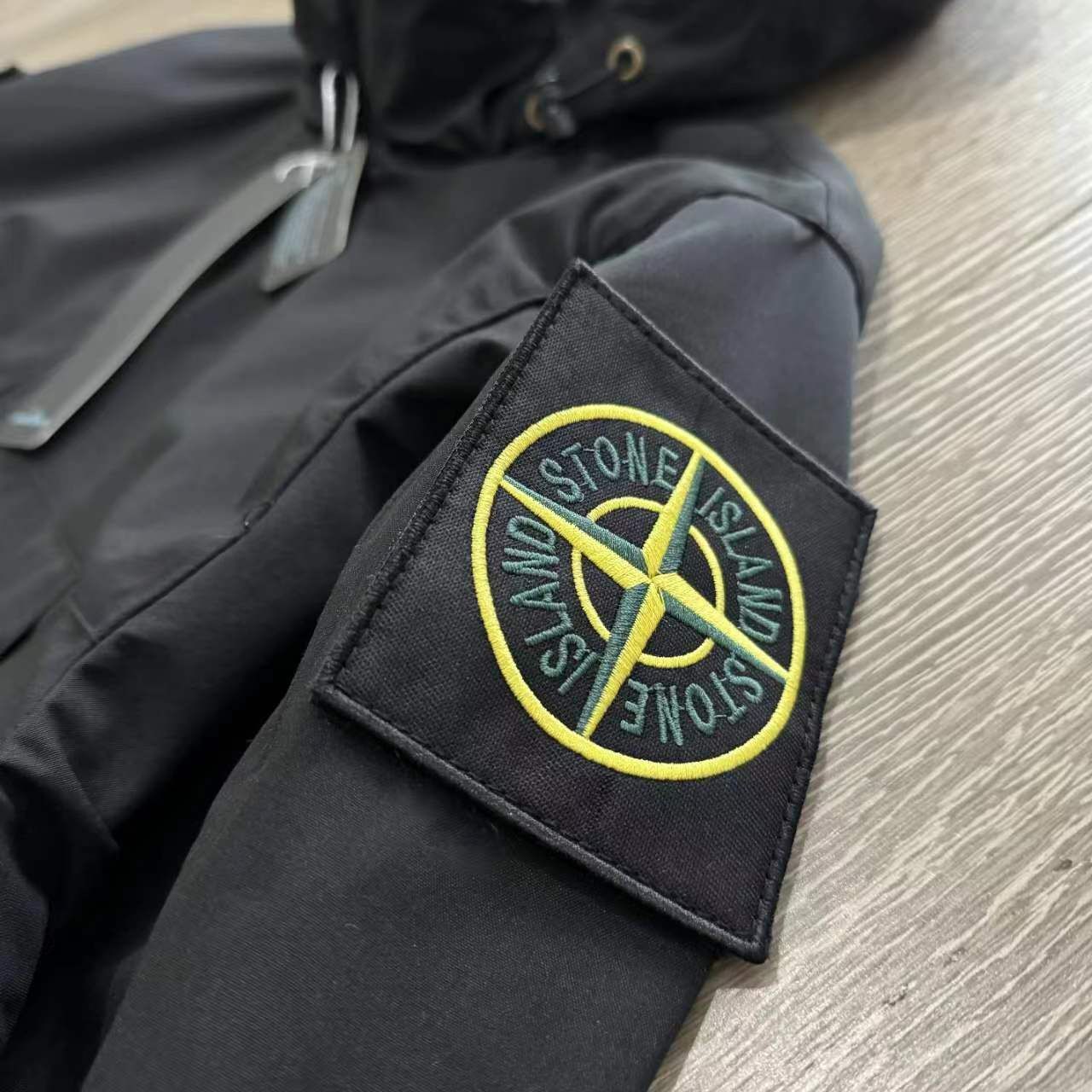 新品 STONE ISLAND シャツジャケット ストーンアイランド Jacket イエロータグ Lサイズ