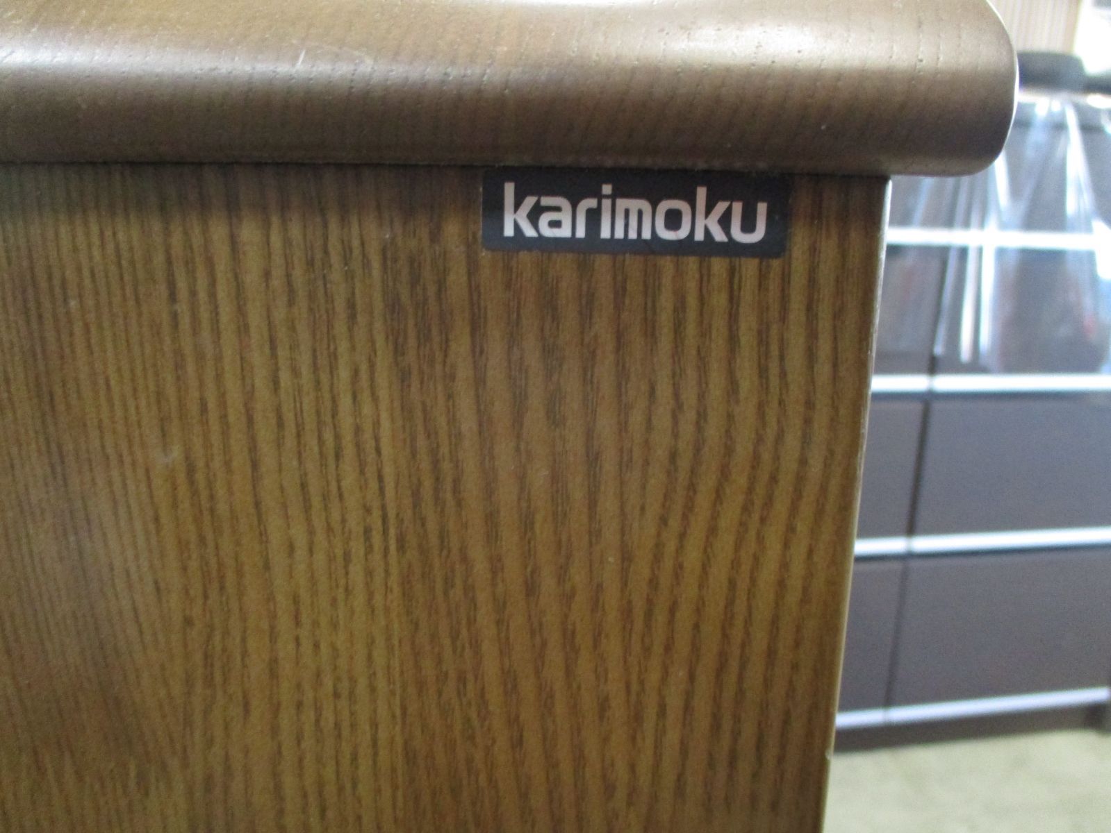 カリモク karimoku 電話台 花台 収納棚 キャビネット 2508